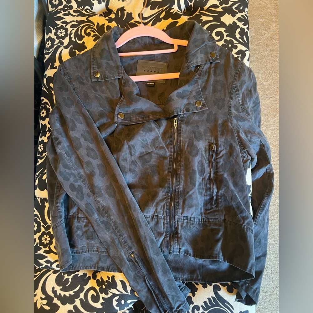 BLANKNYC Black Cheetah Jacket